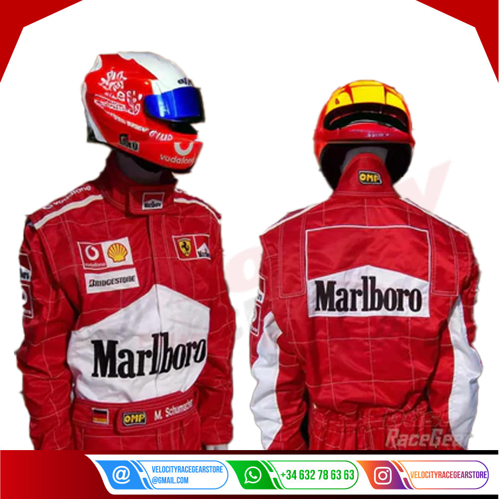 2006 Michael Schumacher Ferrari F1 Embroidered Racing suit - Velocity Racegear-2006 Michael Schumacher Ferrari F1 Embroidered Racing suit - Velocity Racegear-F1 Racing Suit