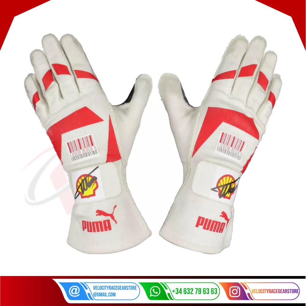 2010 Fernando Alonso F1 Race Gloves - Japanese GP - Velocity Racegear-2010 Fernando Alonso F1 Race Gloves - Japanese GP - Velocity Racegear-F1 Gloves