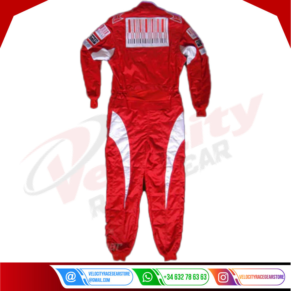 2010 Fernando Alonso Ferrari F1 Embroidered Racing Suit - Velocity Racegear-2010 Fernando Alonso Ferrari F1 Embroidered Racing Suit - Velocity Racegear-F1 Racing Suit