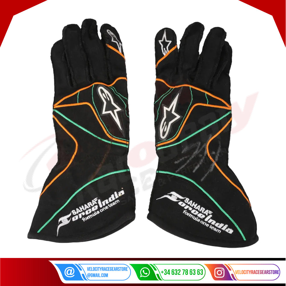 2015 Nico Hülkenberg F1 Team Race Gloves