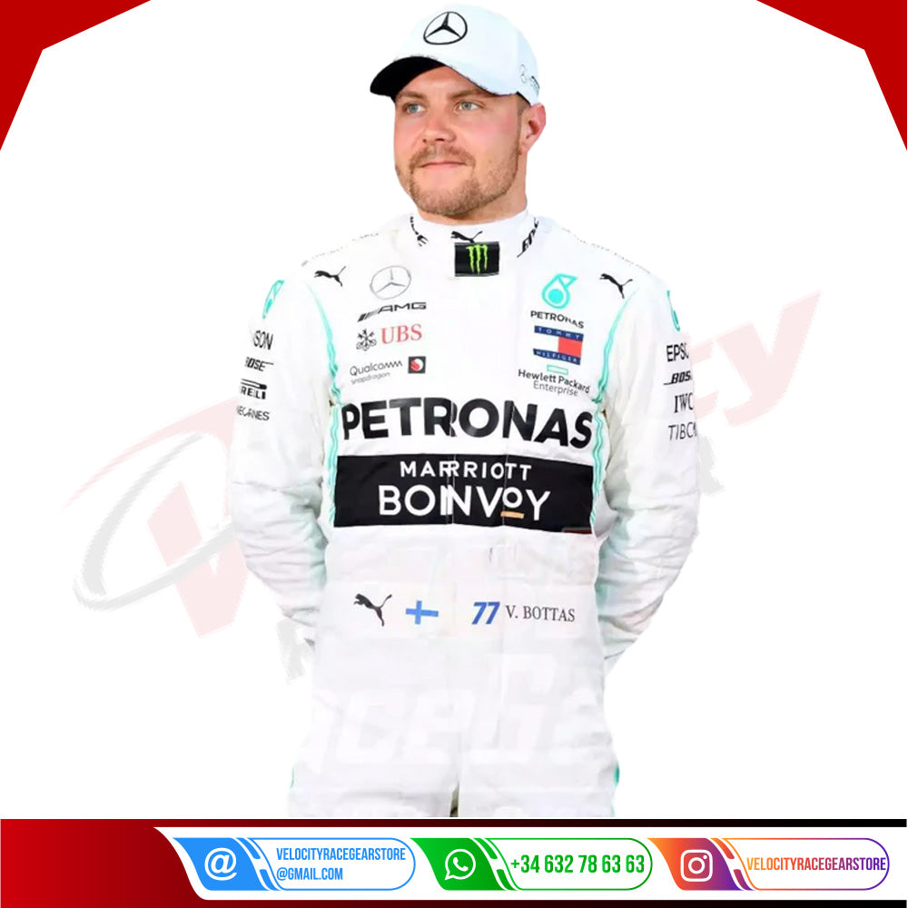 2019 Valtteri Bottas Mercedes AMG F1 Race Suit - Velocity Racegear-2019 Valtteri Bottas Mercedes AMG F1 Race Suit - Velocity Racegear-F1 Racing Suit