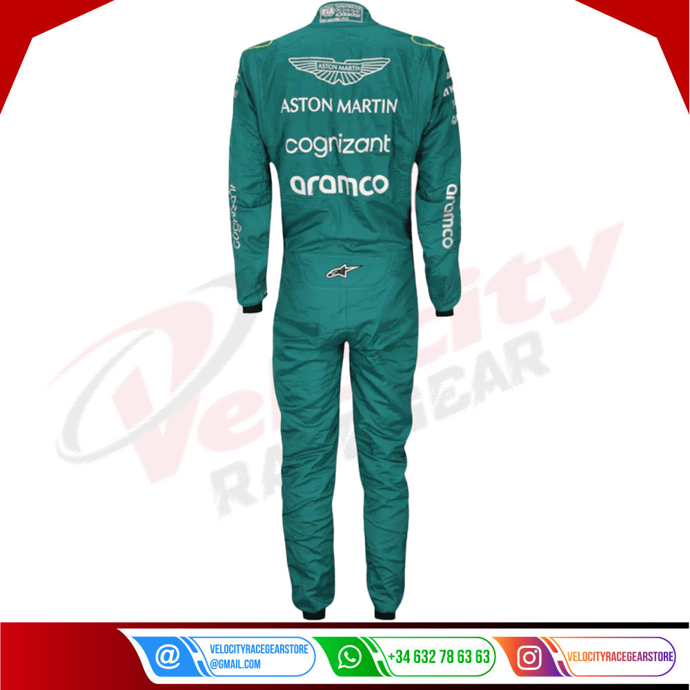 2022 LANCE STROLL ASTON MARTIN F1 RACE SUIT - CANADIAN GP - Velocity Racegear-2022 LANCE STROLL ASTON MARTIN F1 RACE SUIT - CANADIAN GP - Velocity Racegear-F1 Racing Suit