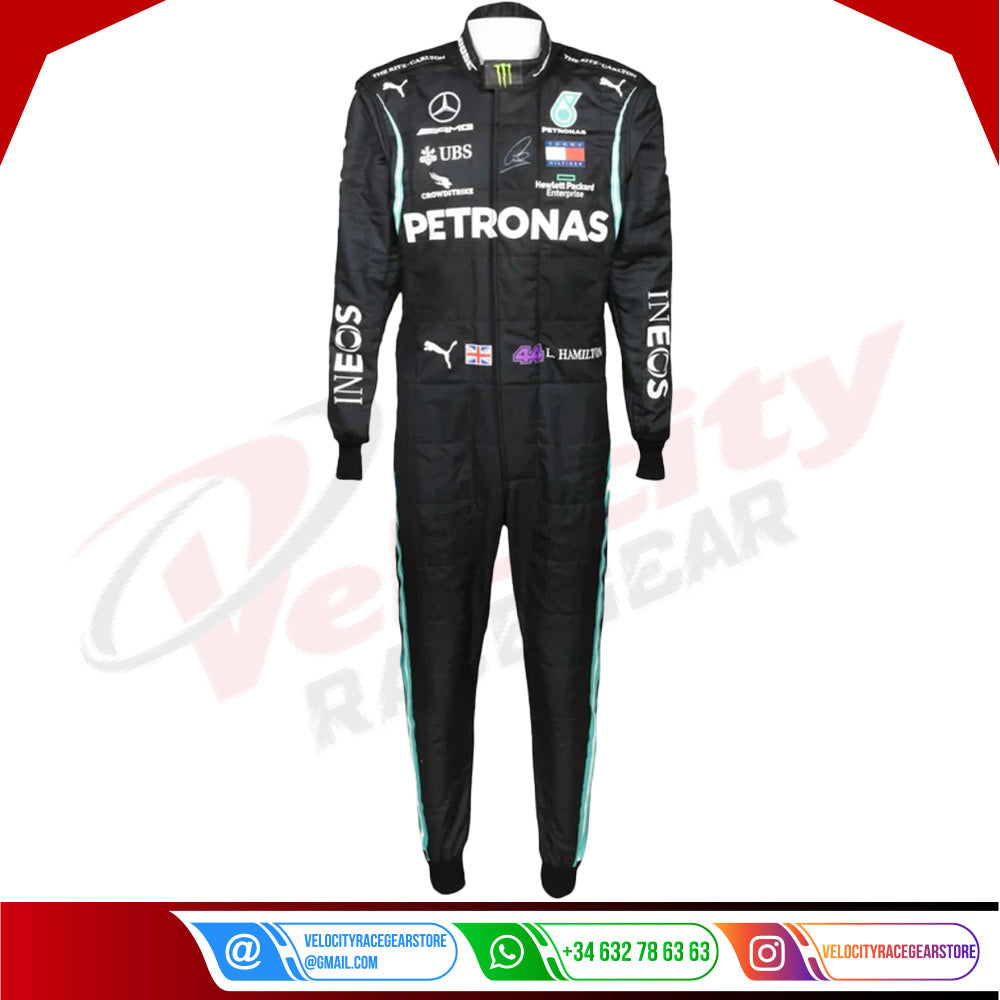 2022 Lewis Hamilton Mercedes AMG F1 Race Suit - Velocity Racegear-2022 Lewis Hamilton Mercedes AMG F1 Race Suit - Velocity Racegear-F1 Racing Suit