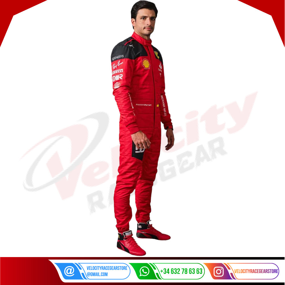 2023 Carlos Sainz Race Scuderia Ferrari F1 Race Suit