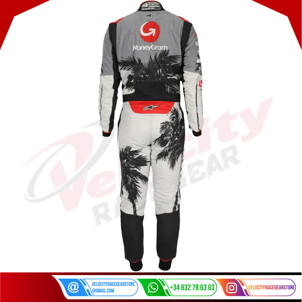 2023 Kevin Magnussen Haas F1 Team Race Suit KIDS - Miami GP - Velocity Racegear-2023 Kevin Magnussen Haas F1 Team Race Suit KIDS - Miami GP - Velocity Racegear-F1 Racing Suit