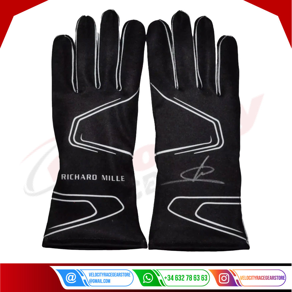 2023 LANDO NORRIS REPLICA F1 GLOVES - Velocity Racegear-2023 LANDO NORRIS REPLICA F1 GLOVES - Velocity Racegear-F1 Gloves