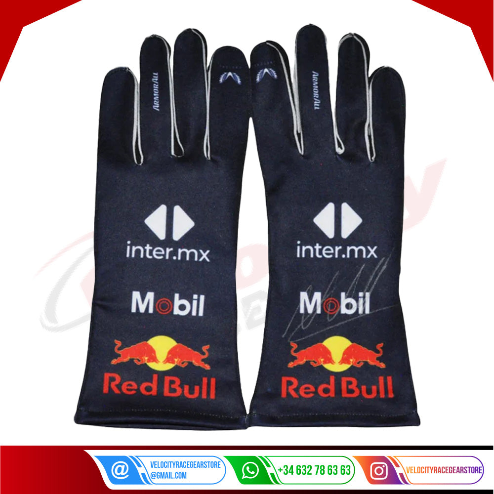 2023 Max Verstappen F1 Race Gloves - Velocity Racegear-2023 Max Verstappen F1 Race Gloves - Velocity Racegear-F1 Gloves