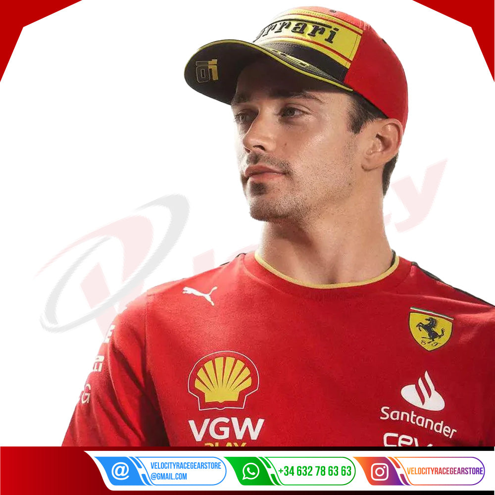 2023 Scuderia Ferrari F1 Team T-shirt Monza Special Edition - Velocity Racegear-2023 Scuderia Ferrari F1 Team T-shirt Monza Special Edition - Velocity Racegear-F1 Polo Shirts