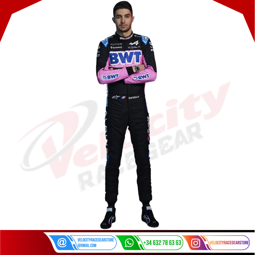2024 BWT Pierre Gasly Alpine F1 Team Race Suit - Velocity Racegear-2024 BWT Pierre Gasly Alpine F1 Team Race Suit - Velocity Racegear-F1 Racing Suit