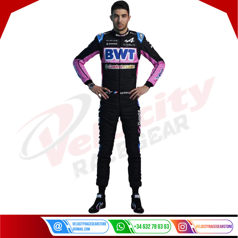 2024 BWT Pierre Gasly Alpine F1 Team Race Suit - Velocity Racegear-2024 BWT Pierre Gasly Alpine F1 Team Race Suit - Velocity Racegear-F1 Racing Suit
