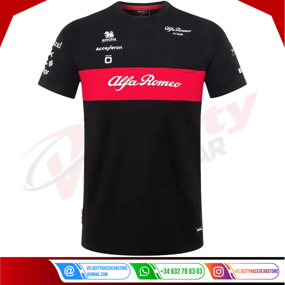 ALFA ROMEO T-SHIRT KIDS - Velocity Racegear-ALFA ROMEO T-SHIRT KIDS - Velocity Racegear-F1 Polo Shirts