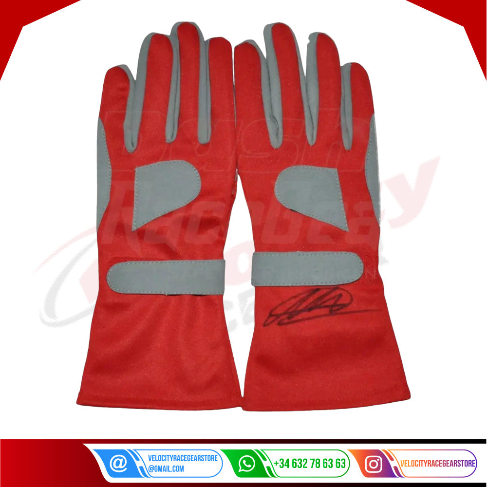 Alexander Albon Racing Replica Gloves Pair - Velocity Racegear-Alexander Albon Racing Replica Gloves Pair - Velocity Racegear-F1 Gloves