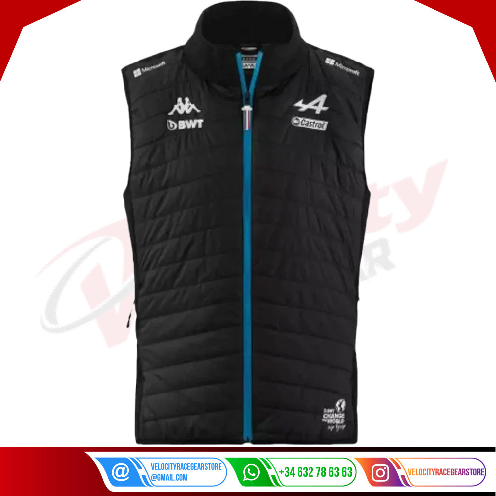 BWT ALPINE F1® Team Black Bodywarmer