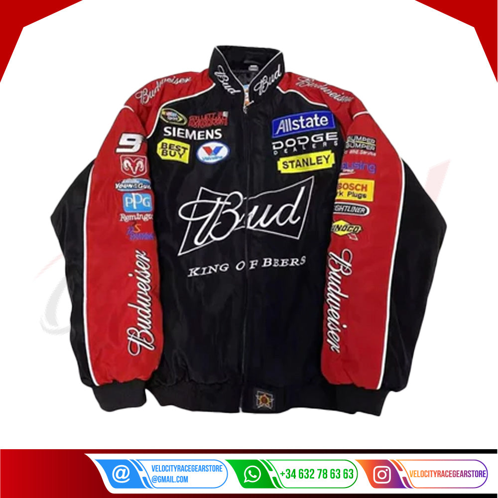 Budweiser F1 Official Embroidered Racing Jacket