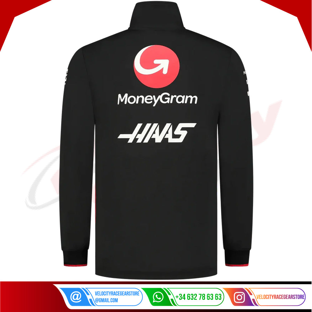 Fitted Zip Sweater / Haas F1 Team