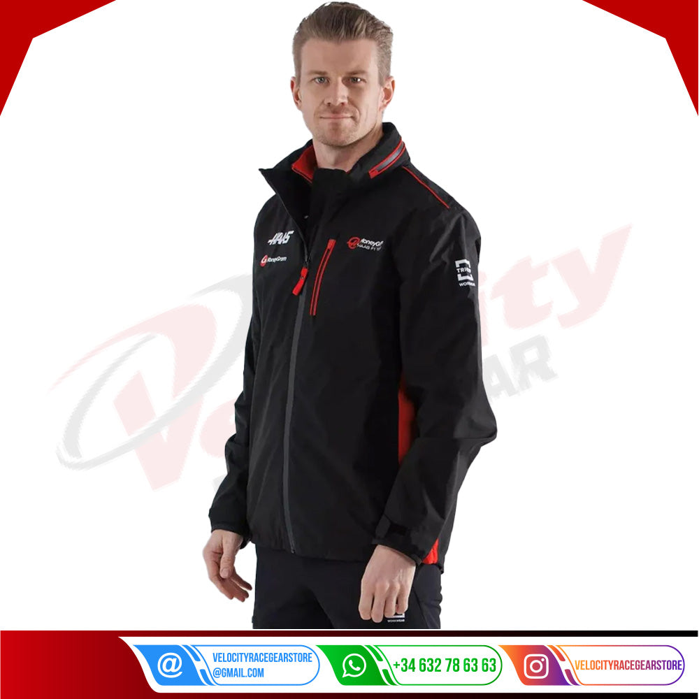 Lightweight Raincoat Haas F1 Team