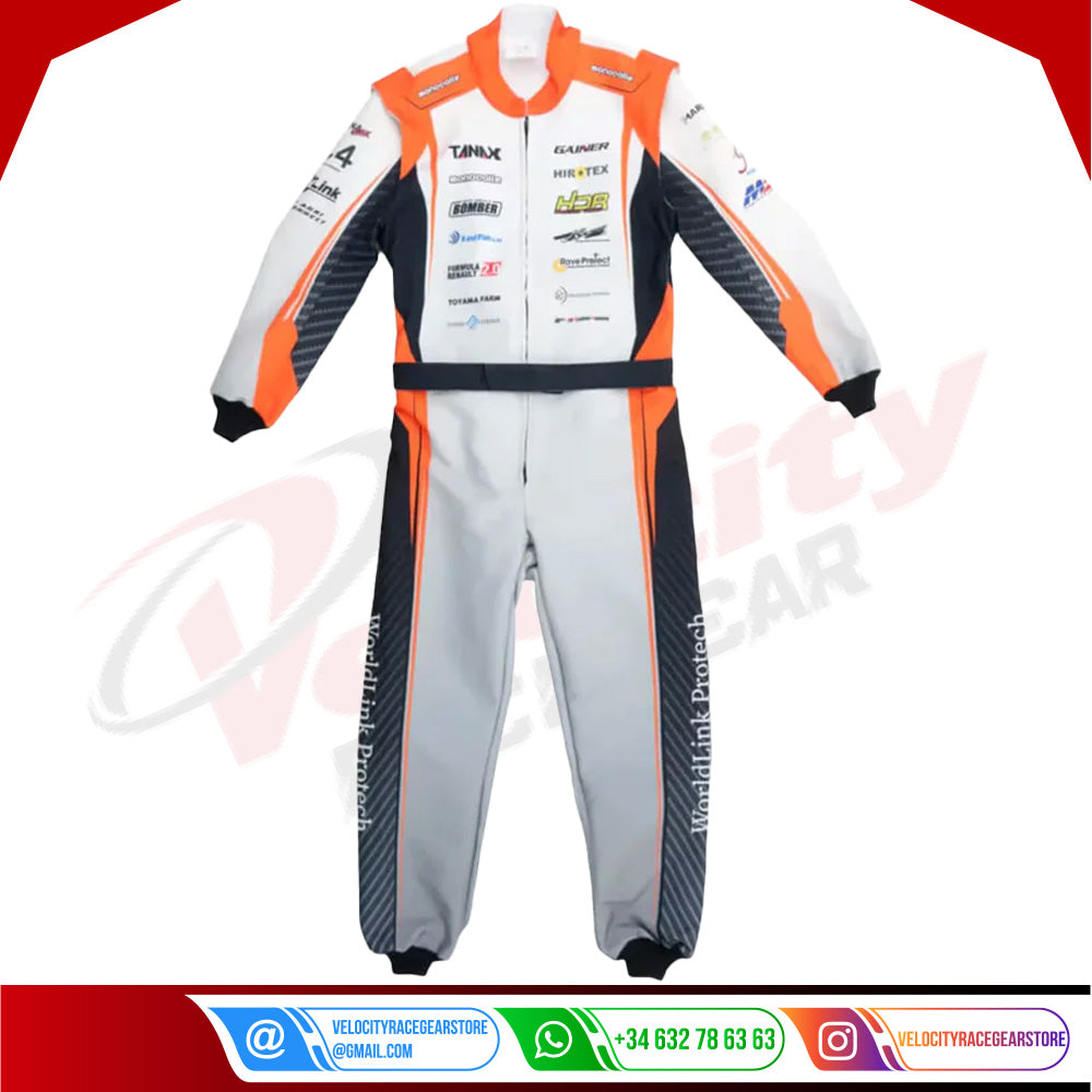 Marina Gainer Custom Racing Kart Suits - Velocity Racegear-Marina Gainer Custom Racing Kart Suits - Velocity Racegear-Kart Racing Suit