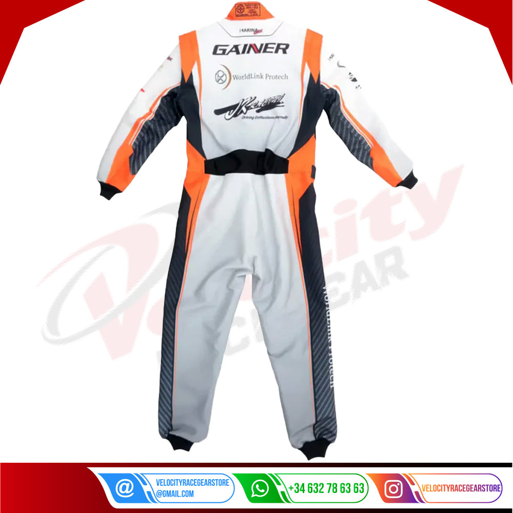 Marina Gainer Custom Racing Kart Suits - Velocity Racegear-Marina Gainer Custom Racing Kart Suits - Velocity Racegear-Kart Racing Suit