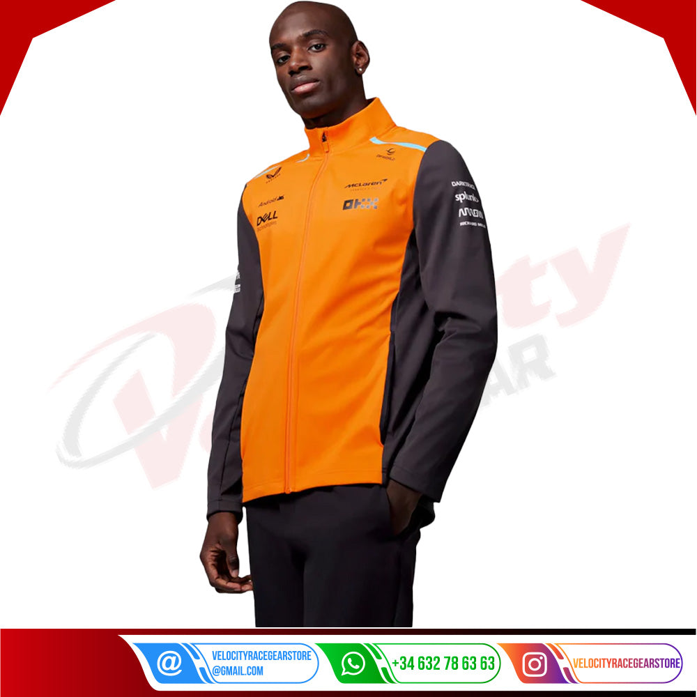 Mens Official Teamwear Soft Shell Jacket Formula 1