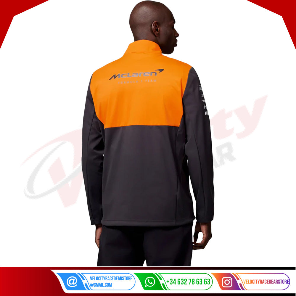 Mens Official Teamwear Soft Shell Jacket Formula 1