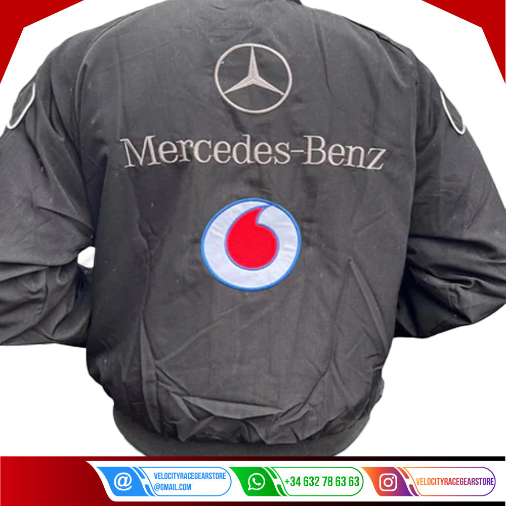 Mercedes F1 Racing Bomber Jacket