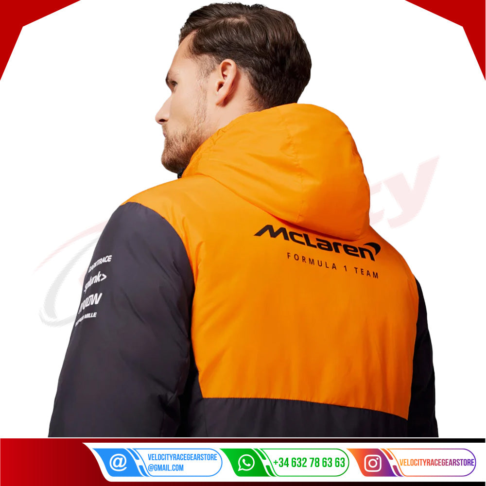 Unisex Official Teamwear Longline Padded Jacket Formula 1