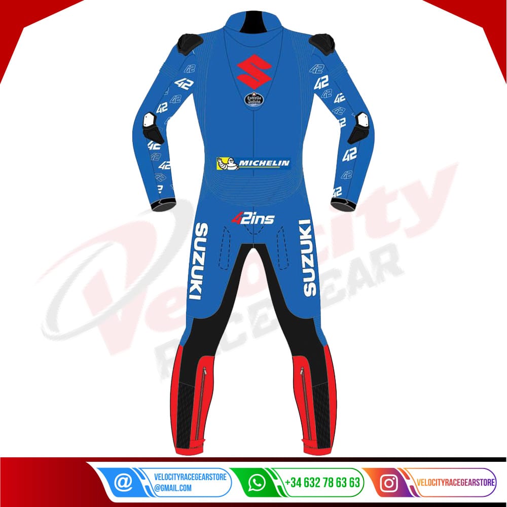 Alex Rins Suzuki Bike Leathers MotoGP 2022