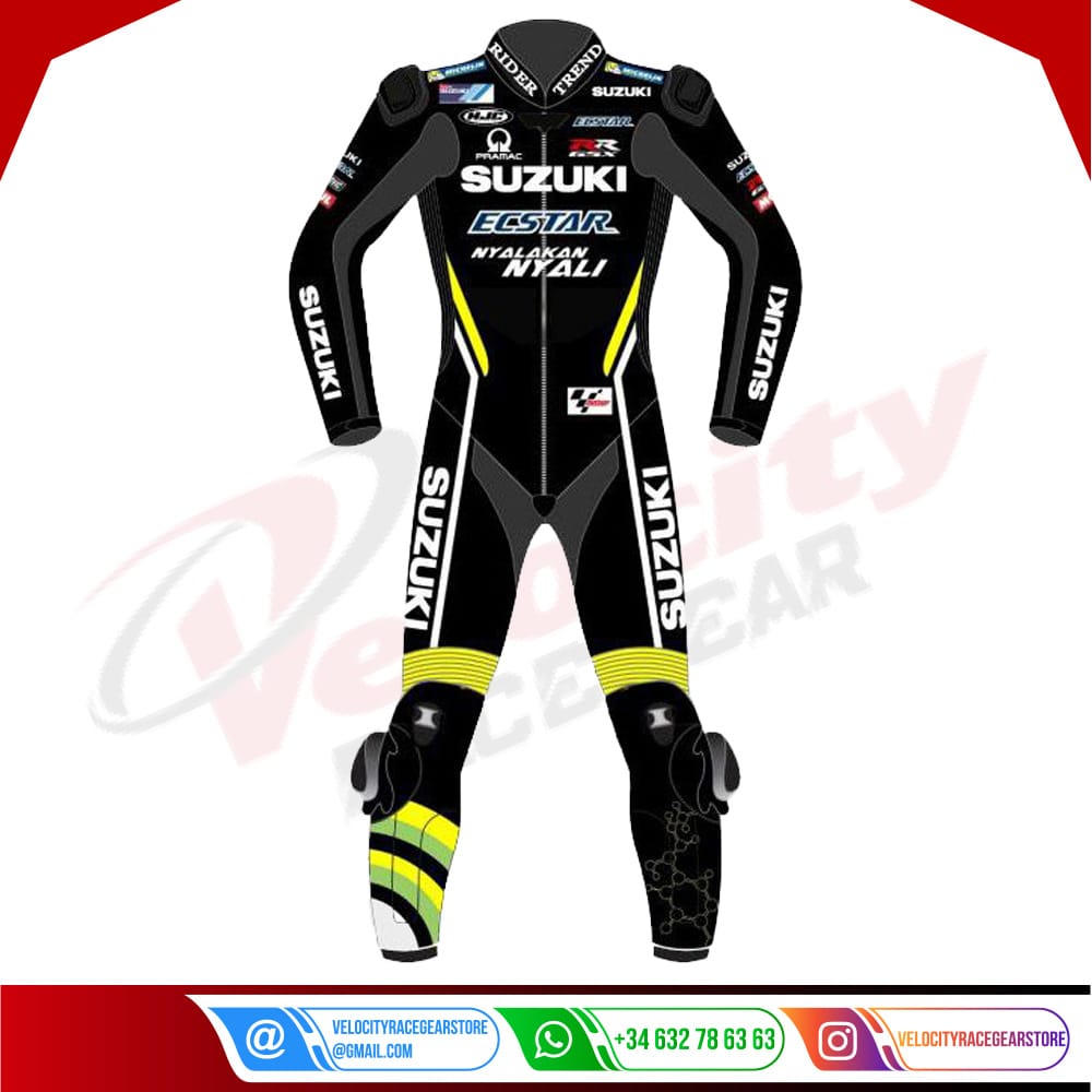 Aandrea Iannone Suzuki Motogp Black Leather Suit 2018