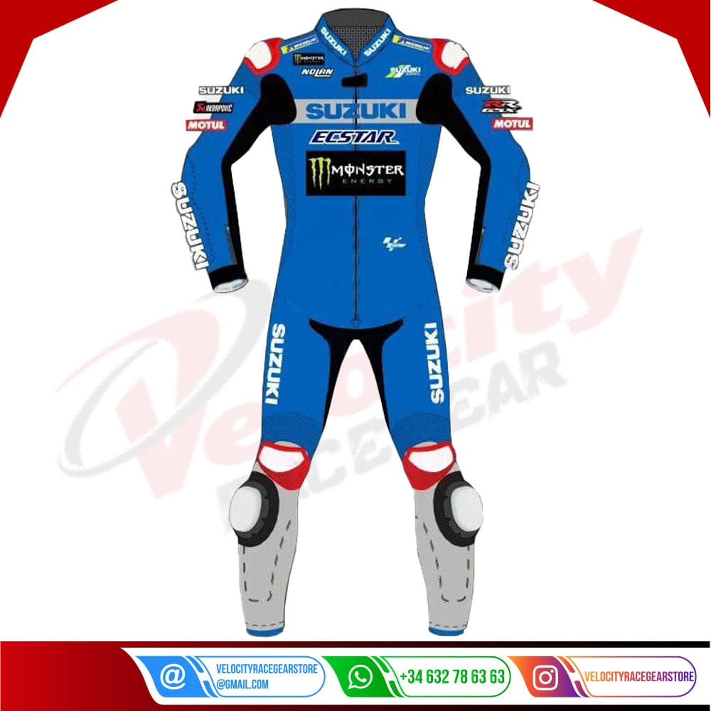 Alex Rins Suzuki MotoGP Leather Apparel 2021