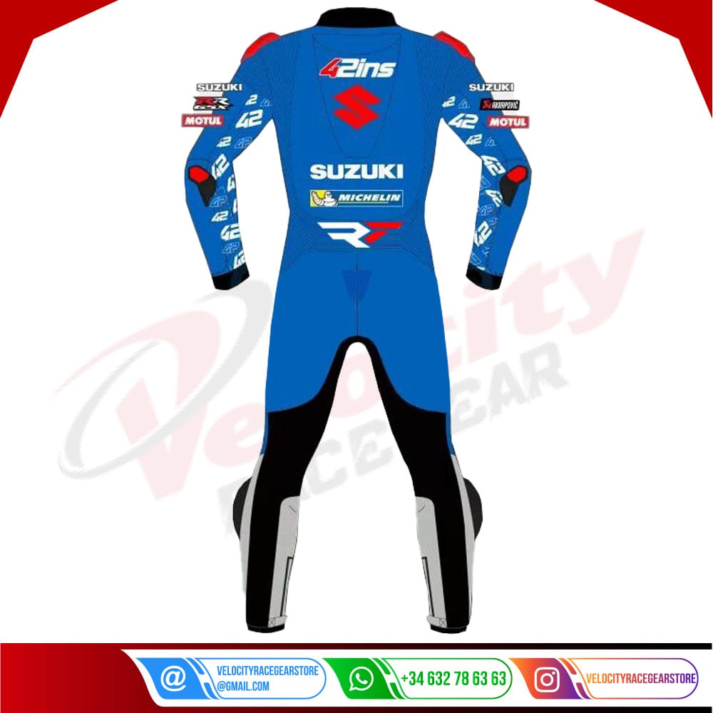 Alex Rins Suzuki MotoGP Leather Apparel 2021