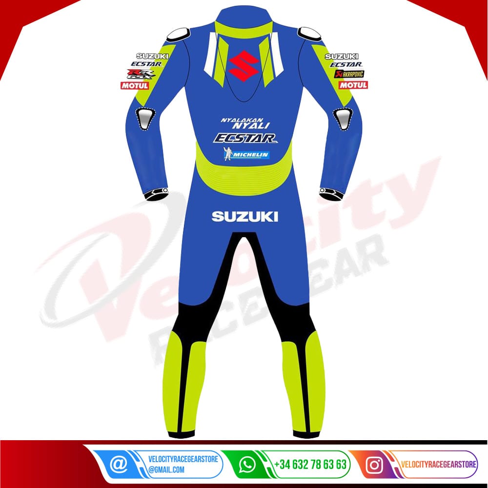 Alex Rins Suzuki Motorbike Leather Suit