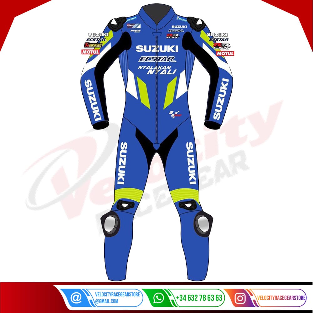 Alex Rins Suzuki Motorbike Leather Suit